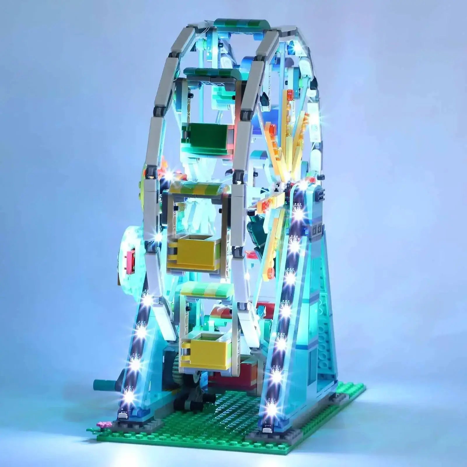MOC LEGO Ferris Wheel Light Kit With RC And RGB Colors - ToylandEU