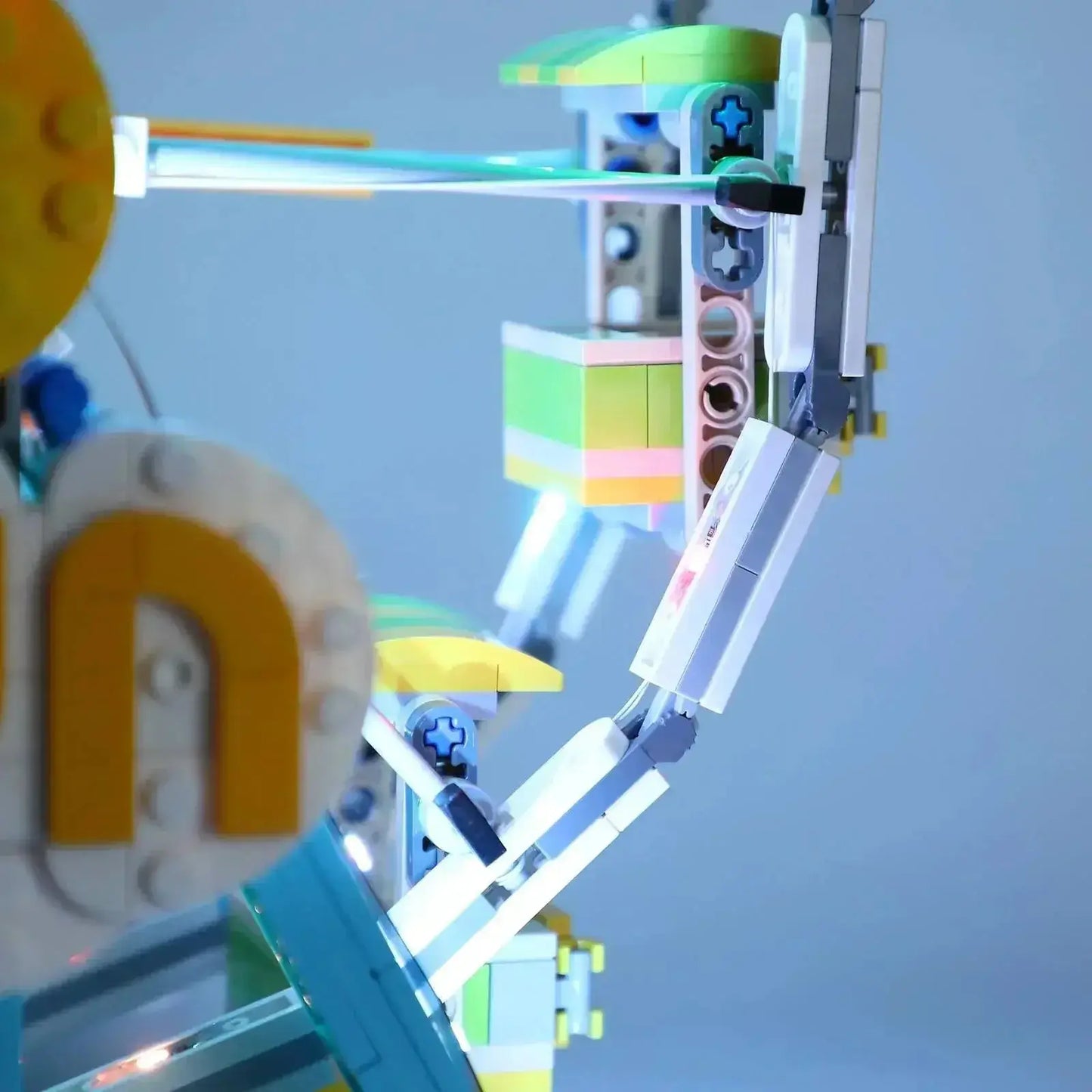 MOC LEGO Ferris Wheel Light Kit With RC And RGB Colors - ToylandEU