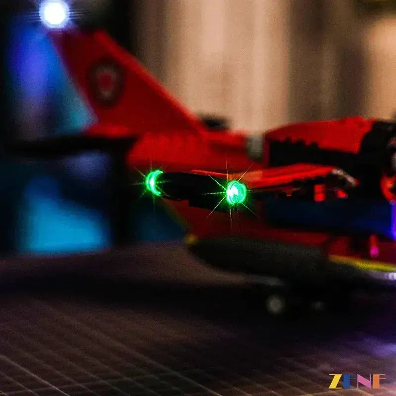 MOC Bright LED Light Kit For LEGO Fire Rescue Plane 60413 - ToylandEU