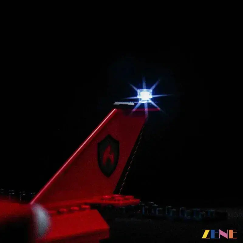 MOC Bright LED Light Kit For LEGO Fire Rescue Plane 60413 - ToylandEU