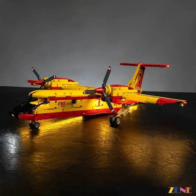 MOC LEGO Light Kit For Firefighter Aircraft 42152 With Easy Installation - ToylandEU