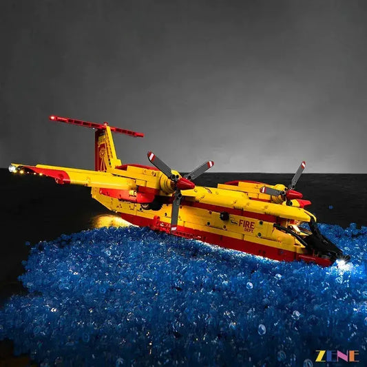 MOC LEGO Light Kit For Firefighter Aircraft 42152 With Easy Installation - ToylandEU