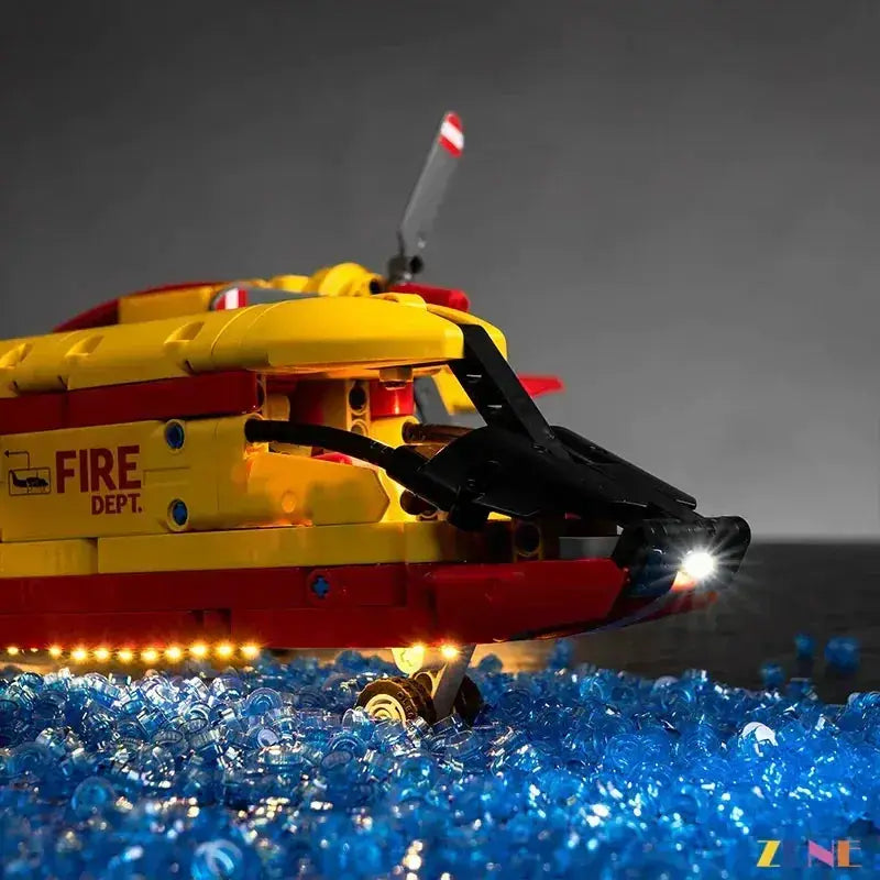 MOC LEGO Light Kit For Firefighter Aircraft 42152 With Easy Installation - ToylandEU