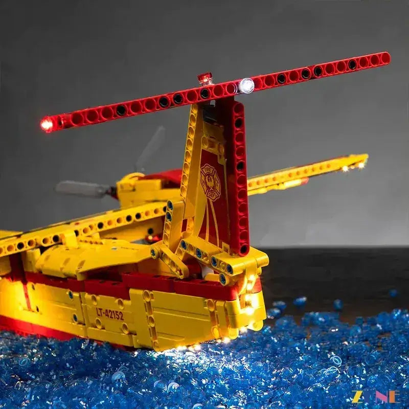 MOC LEGO Light Kit For Firefighter Aircraft 42152 With Easy Installation - ToylandEU