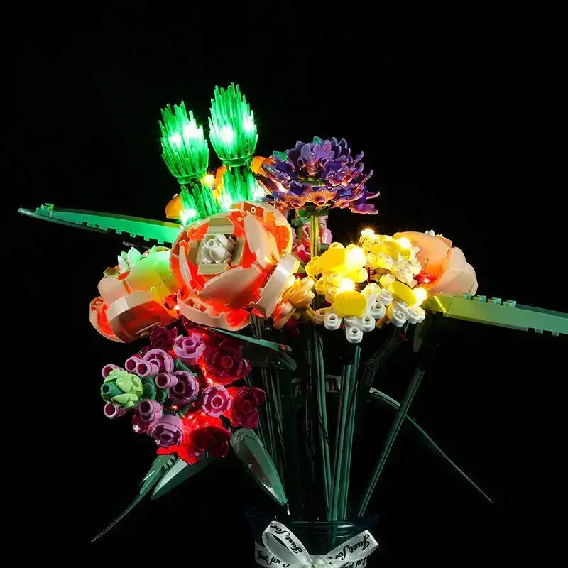 MOC Lego Flower Bouquet Light Kit For 10280 Version Two - ToylandEU
