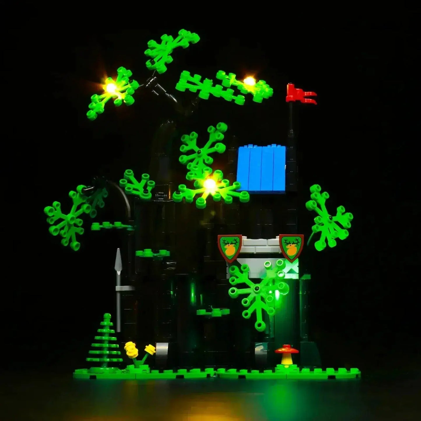 MOC Lego Forest Hideout Lighting Kit With Easy Step Installation - ToylandEU