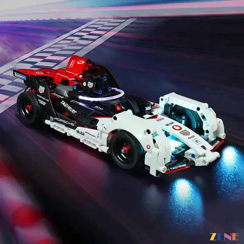 MOC LEGO Formula E Porsche 99X Electric Lighting Kit With LEDs - ToylandEU
