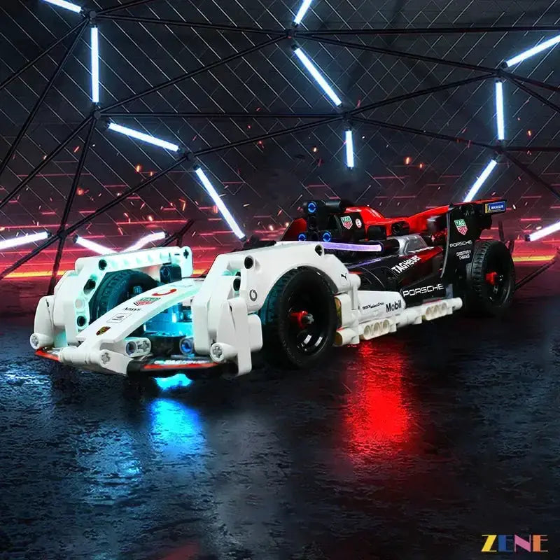 MOC LEGO Formula E Porsche 99X Electric Lighting Kit With LEDs - ToylandEU