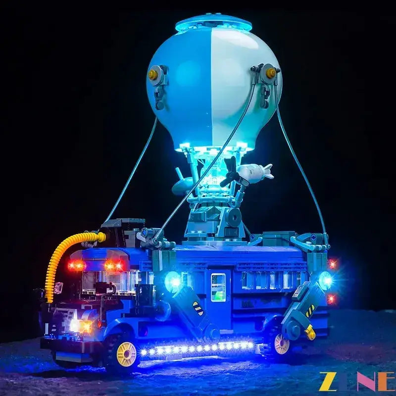MOC LEGO Lighting Kit for Fortnite Battle Bus 77073 Quick Setup - ToylandEU