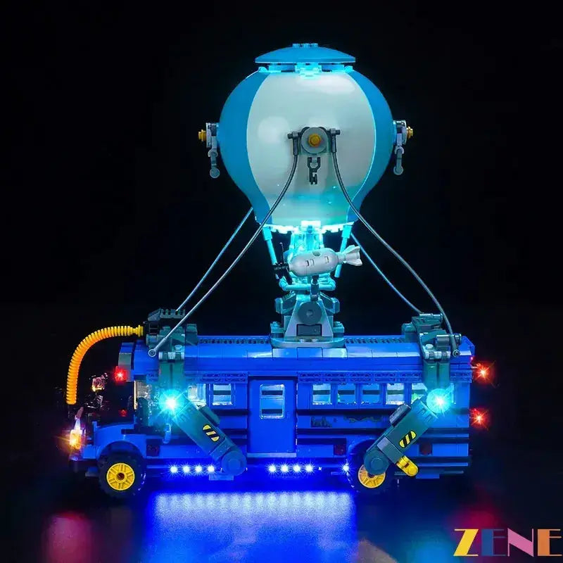 MOC LEGO Lighting Kit for Fortnite Battle Bus 77073 Quick Setup - ToylandEU