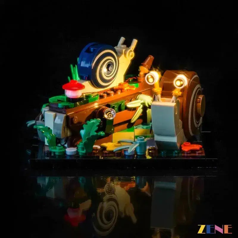 MOC Lego Light Kit for Ideas Friendly Snails 40788 Night Glow - ToylandEU