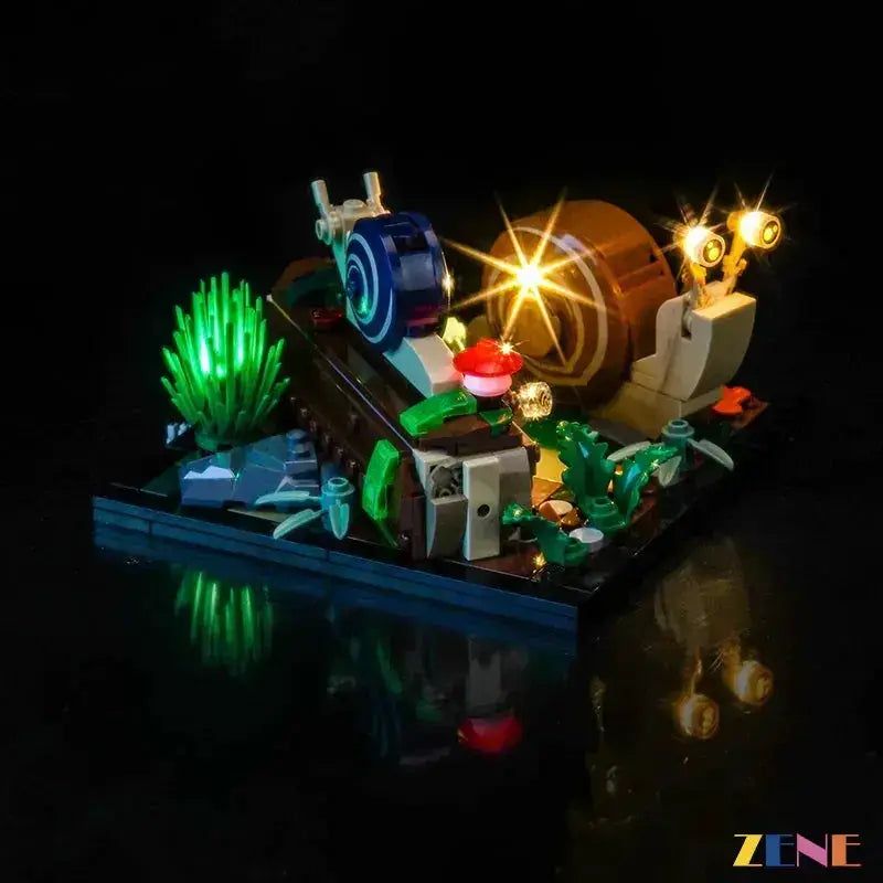 MOC Lego Light Kit for Ideas Friendly Snails 40788 Night Glow - ToylandEU