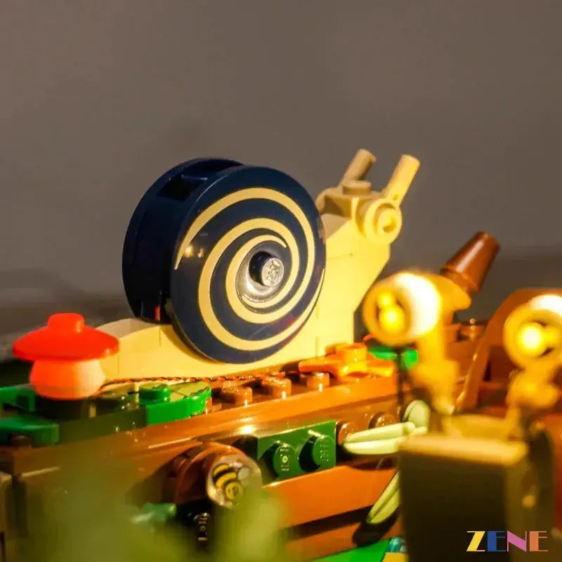 MOC Lego Light Kit for Ideas Friendly Snails 40788 Night Glow - ToylandEU