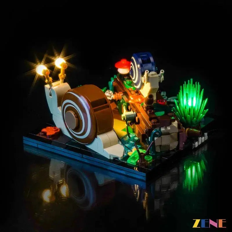 MOC Lego Light Kit for Ideas Friendly Snails 40788 Night Glow - ToylandEU