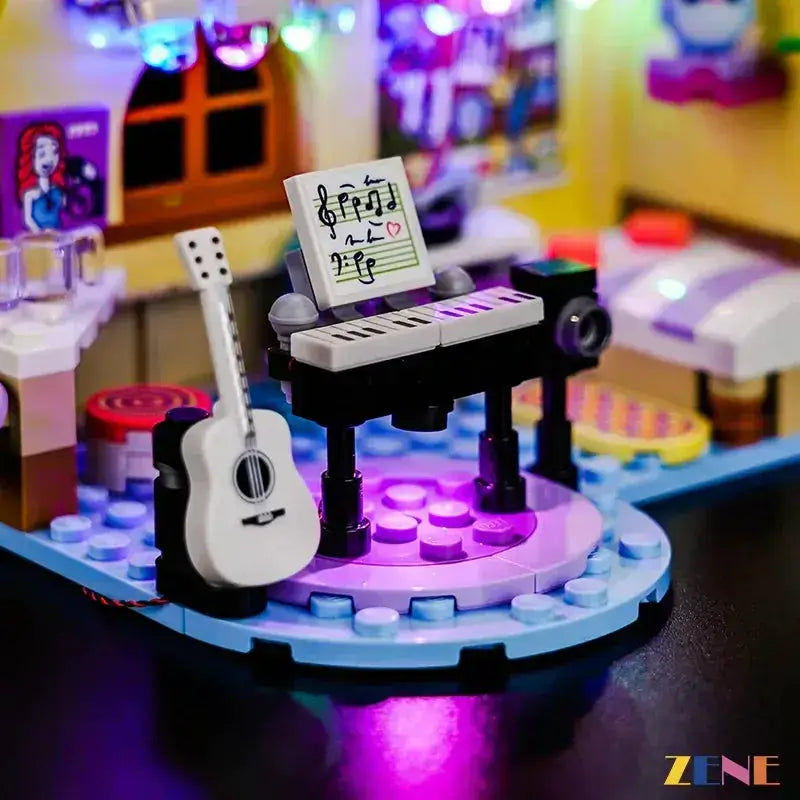 MOC Lego Friends Light Kit For 42647 Paisleys Room Multicolor LEDs - ToylandEU