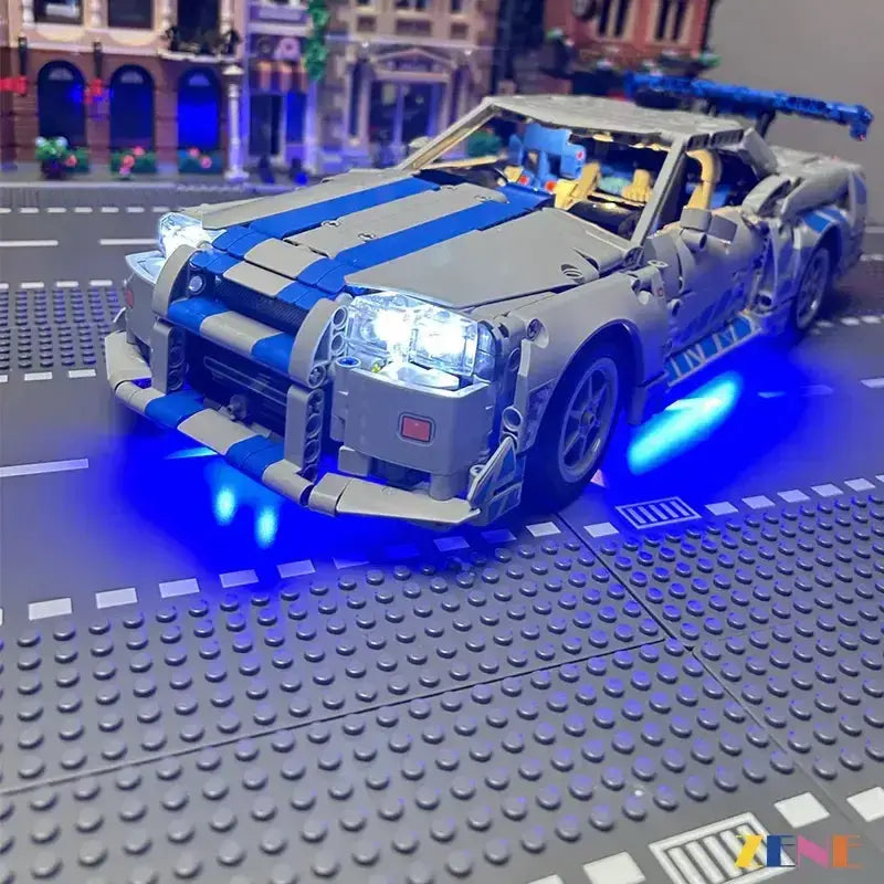 Light Kit for LEGO Furious Nissan Skyline GT-R (R34) Car #42210 - ToylandEU