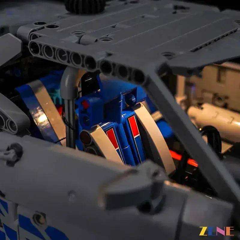 Light Kit for LEGO Furious Nissan Skyline GT-R (R34) Car #42210 - ToylandEU