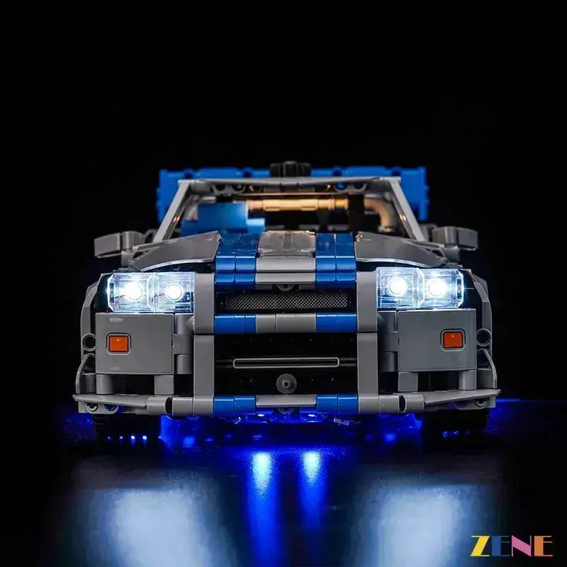 Light Kit for LEGO Furious Nissan Skyline GT-R (R34) Car #42210 - ToylandEU