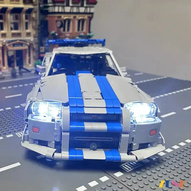 Light Kit for LEGO Furious Nissan Skyline GT-R (R34) Car #42210 - ToylandEU