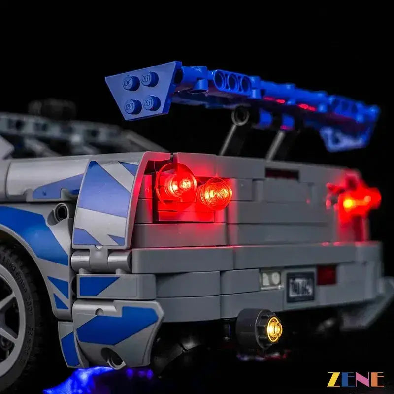 Light Kit for LEGO Furious Nissan Skyline GT-R (R34) Car #42210 - ToylandEU