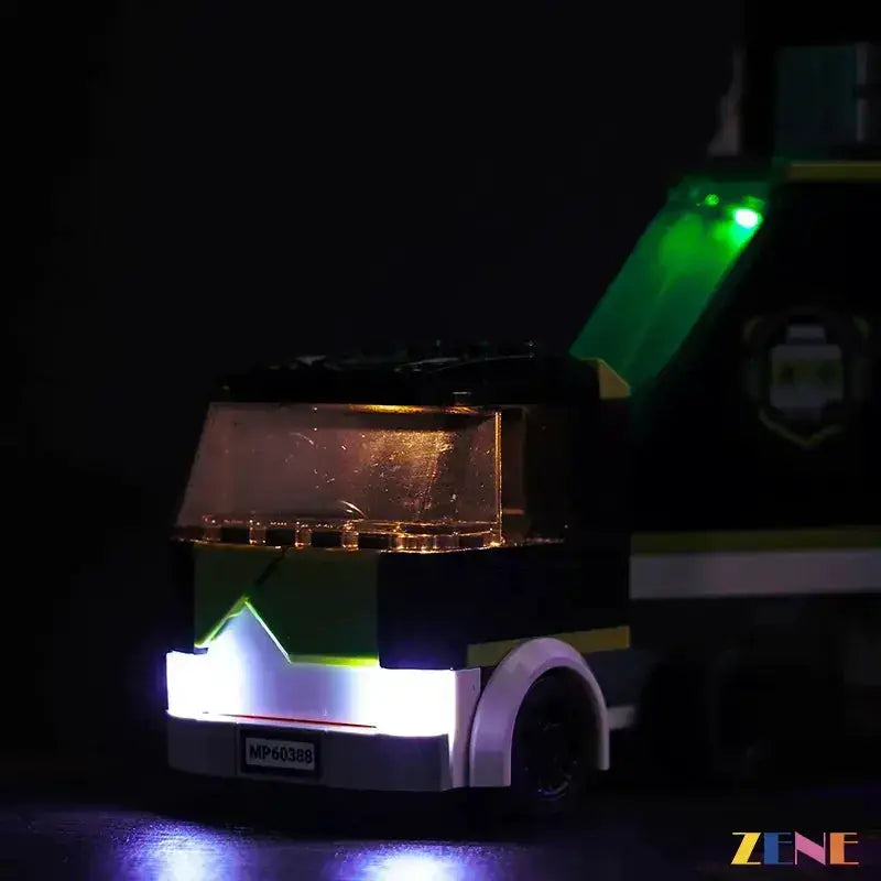 MOC LEGO Light Kit for Game Truck 60388 Easy Installation - ToylandEU
