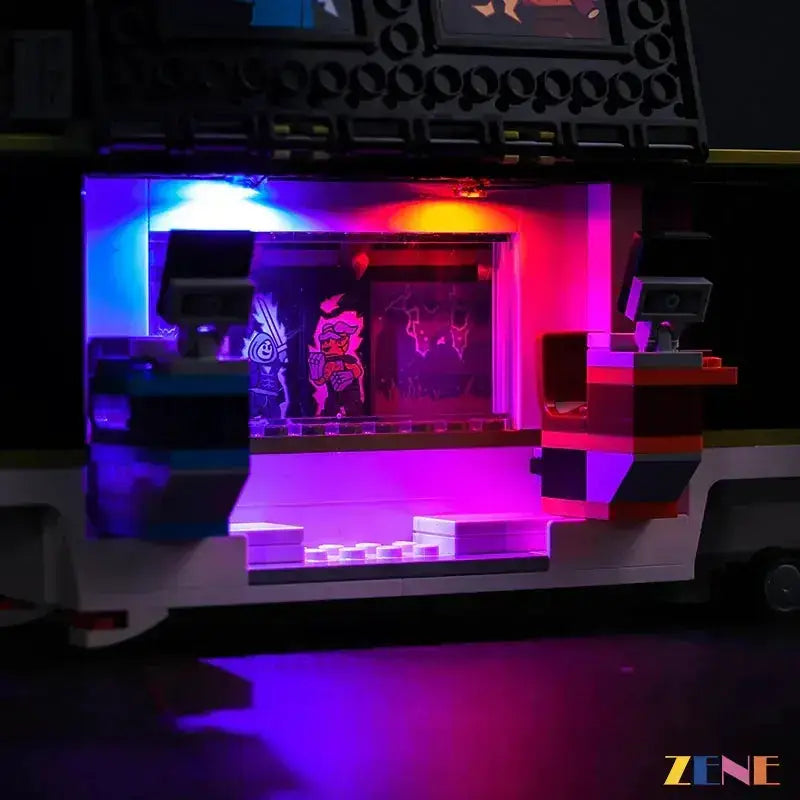 MOC LEGO Light Kit for Game Truck 60388 Easy Installation - ToylandEU