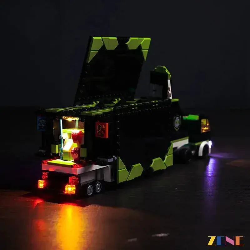 MOC LEGO Light Kit for Game Truck 60388 Easy Installation - ToylandEU