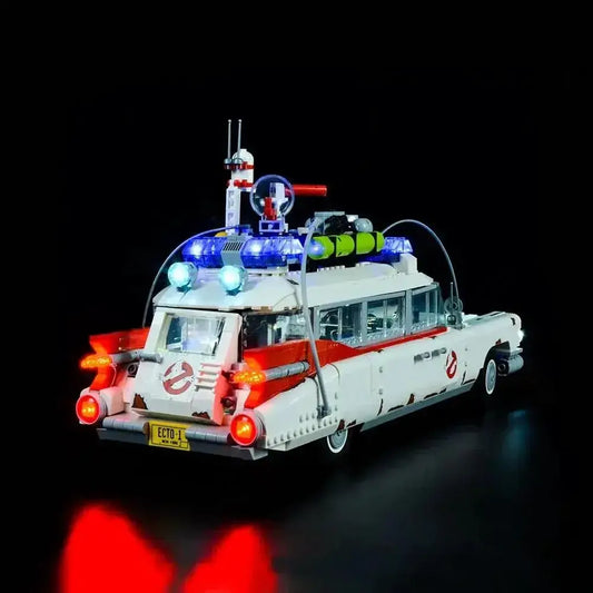 MOC LEGO Ghostbusters ECTO1 Light Kit Illuminates Display For 10274 - ToylandEU