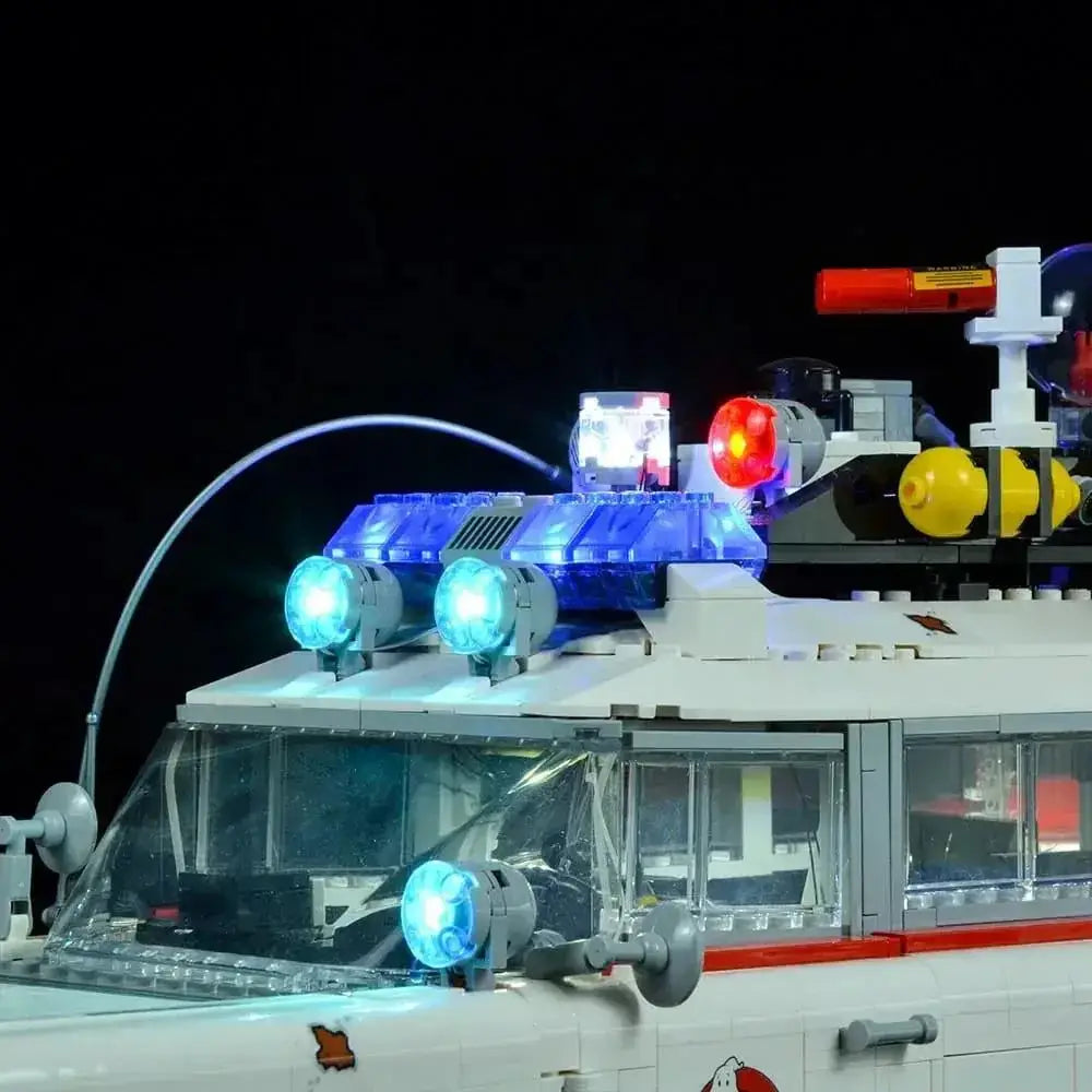 MOC LEGO Ghostbusters ECTO1 Light Kit Illuminates Display For 10274 - ToylandEU