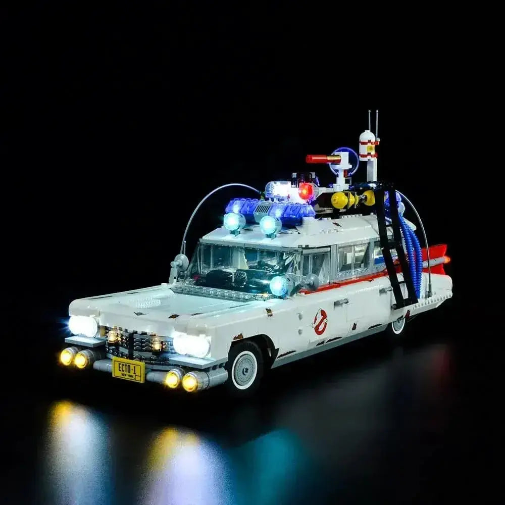 MOC LEGO Ghostbusters ECTO1 Light Kit Illuminates Display For 10274 - ToylandEU
