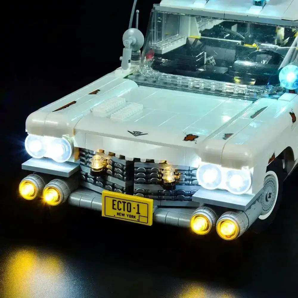 MOC LEGO Ghostbusters ECTO1 Light Kit Illuminates Display For 10274 - ToylandEU