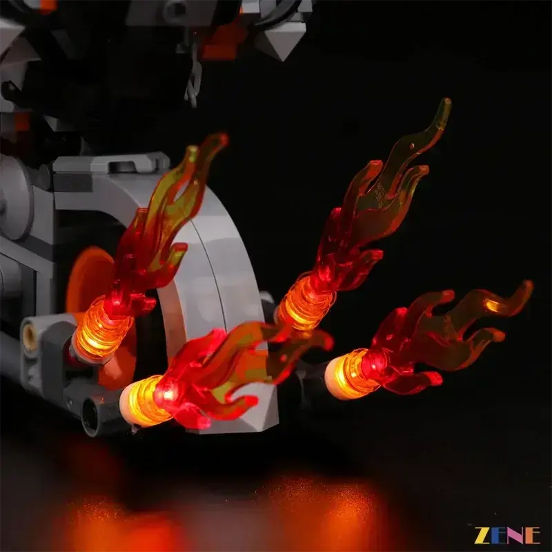 MOC LEGO Ghost Rider Light Kit for 76245 Mech and Bike - ToylandEU