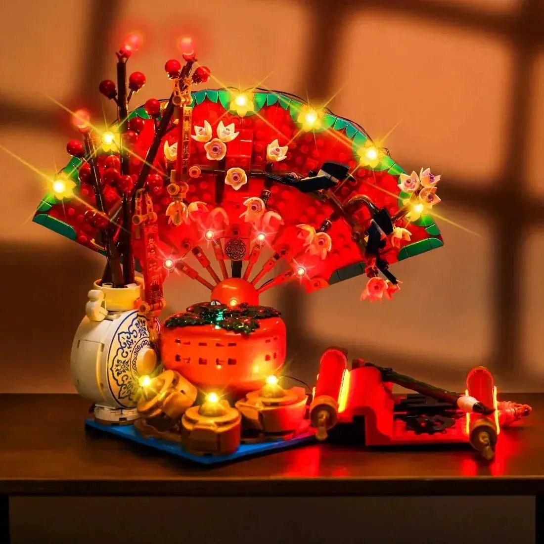 MOC LEGO Light Kit For 80117 Good Fortune Set Brightens - ToylandEU