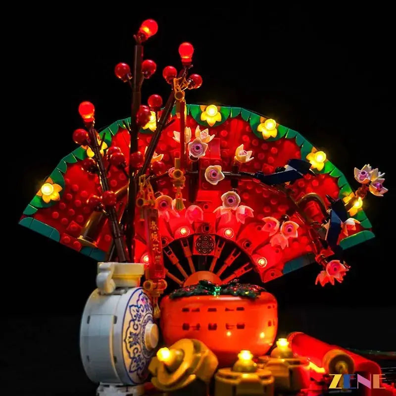 MOC LEGO Light Kit For 80117 Good Fortune Set Brightens - ToylandEU