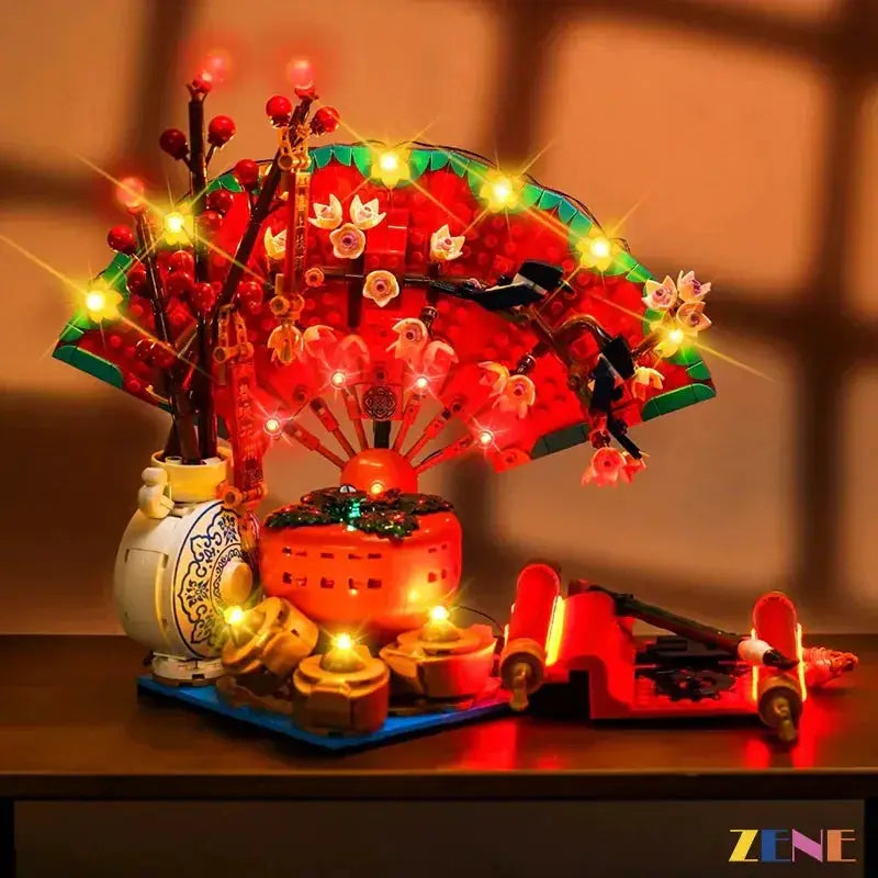 MOC LEGO Light Kit For 80117 Good Fortune Set Brightens - ToylandEU