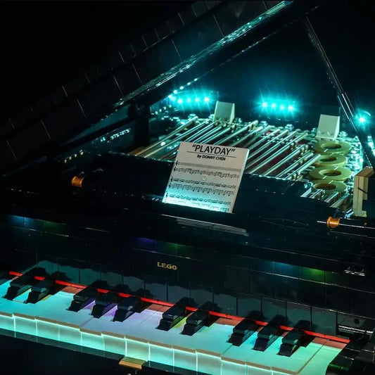 MOC LEGO Grand Piano Light Kit For 21323 With Brilliant Illumination - ToylandEU