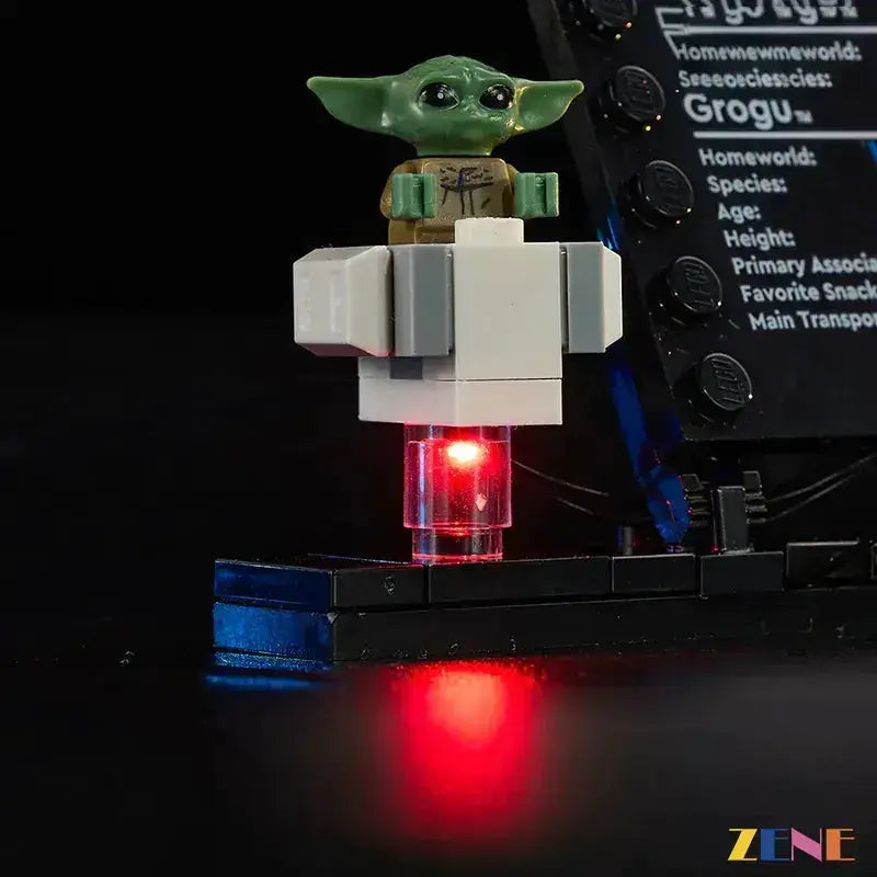 MOC LEGO Grogu Light Kit With Hover Pram LED Illumination - ToylandEU