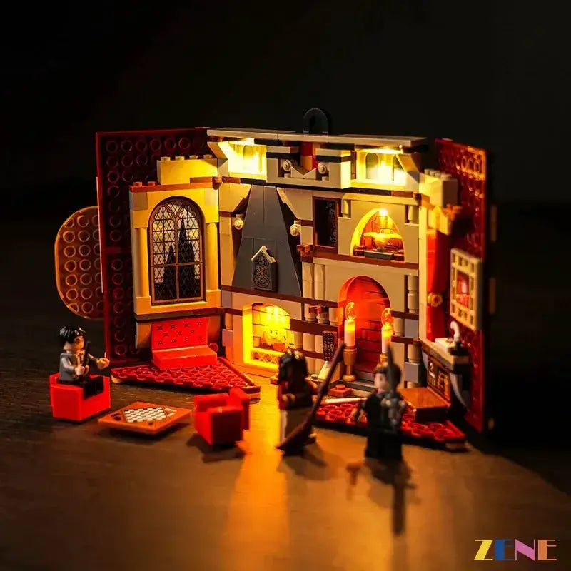 MOC Light Kit for LEGO Gryffindor House Banner #76409 - ToylandEU