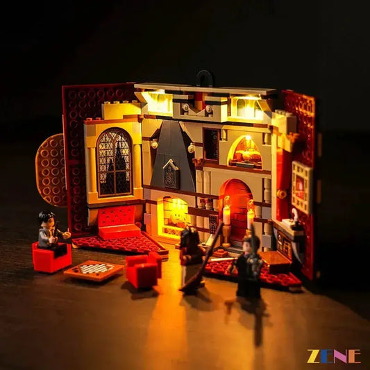 MOC Light Kit for LEGO Gryffindor House Banner #76409 - ToylandEU
