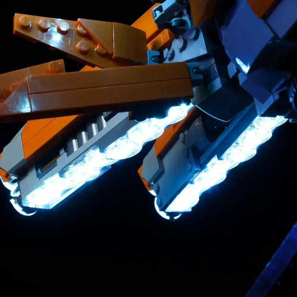 MOC LEGO Guardians Ship Light Kit for 76193 with Easy Install - ToylandEU