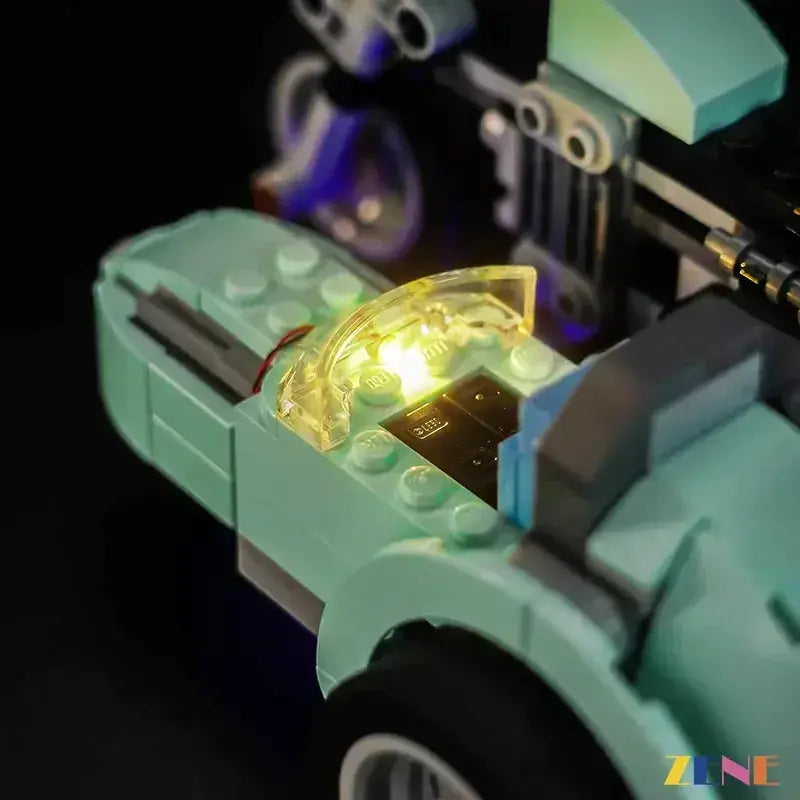 MOC Lego LED Light Kit Illuminates Hagrid And Harry's Motorcycle Ride - ToylandEU