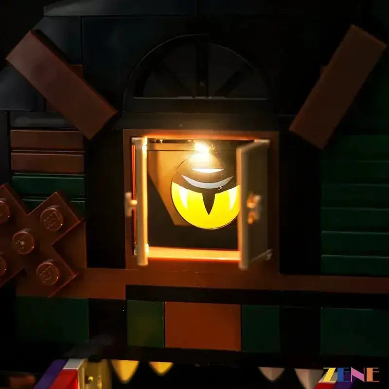 MOC LEGO Halloween Barn Light Kit for 40721 Ambient Glow - ToylandEU