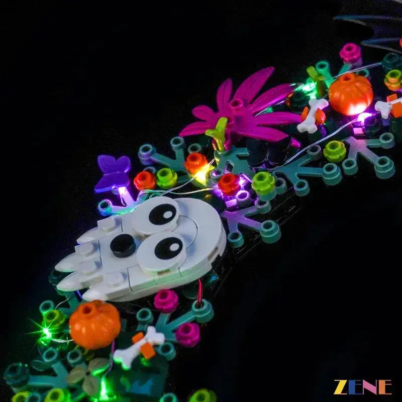 LEGO Halloween Wreath Light Kit for #40825 - ToylandEU