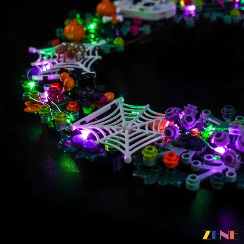 LEGO Halloween Wreath Light Kit for #40825 - ToylandEU