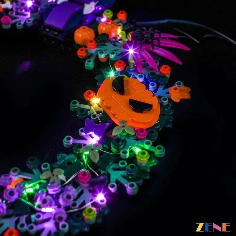 LEGO Halloween Wreath Light Kit for #40825 - ToylandEU