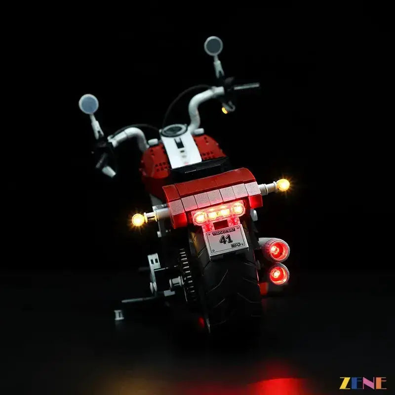 MOC Lego Harley-Davidson Fat Boy Lighting Kit Easy Install - ToylandEU
