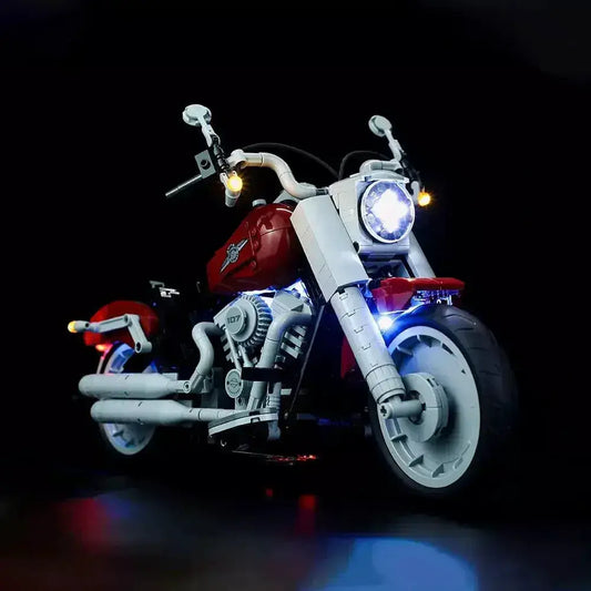 MOC LEGO Harley Davidson Fat Boy Light Kit With Bright LEDs - ToylandEU