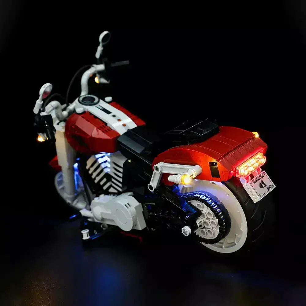 MOC LEGO Harley Davidson Fat Boy Light Kit With Bright LEDs - ToylandEU