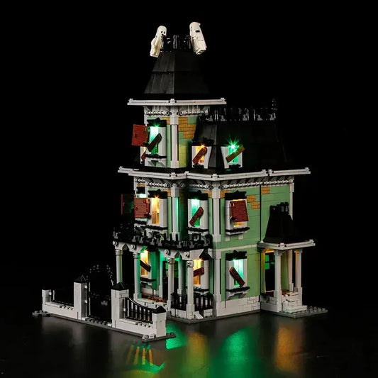 MOC LEGO 10228 Haunted House Light Kit Adds Realistic Illumination - ToylandEU