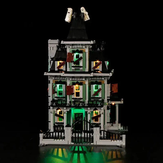 MOC LEGO 10228 Haunted House Light Kit Adds Realistic Illumination - ToylandEU